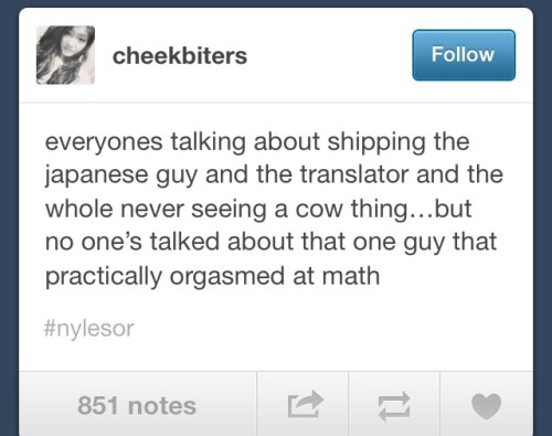 riderunlive: today on tumblr: what is cow