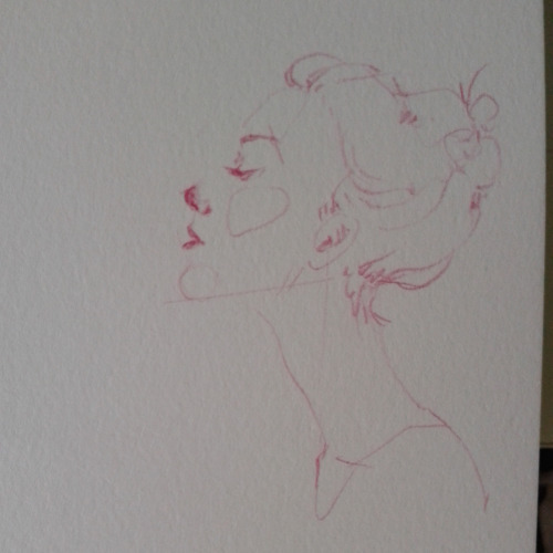 adarasanchez:  some profile sketches. 