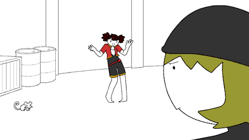 Here’s the sick Jaiden Dance I inbetweened from the Pokemon Ranger video we worked on. One of 