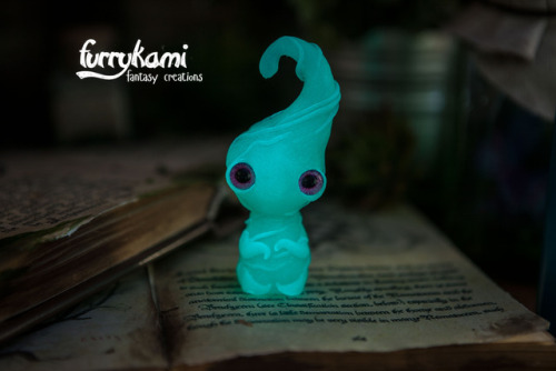 Glow in the dark night stalker spirit resin toy Etsy shop