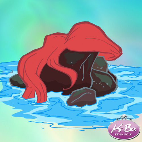 dorkly:  kevinbolk:  &ldquo;ARTIST BOLDLY REIMAGINES DISNEY PRINCESS AS A PILE