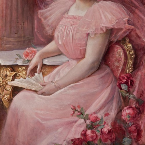 die-rosastrasse - Pink in paintings of women.Edouard...