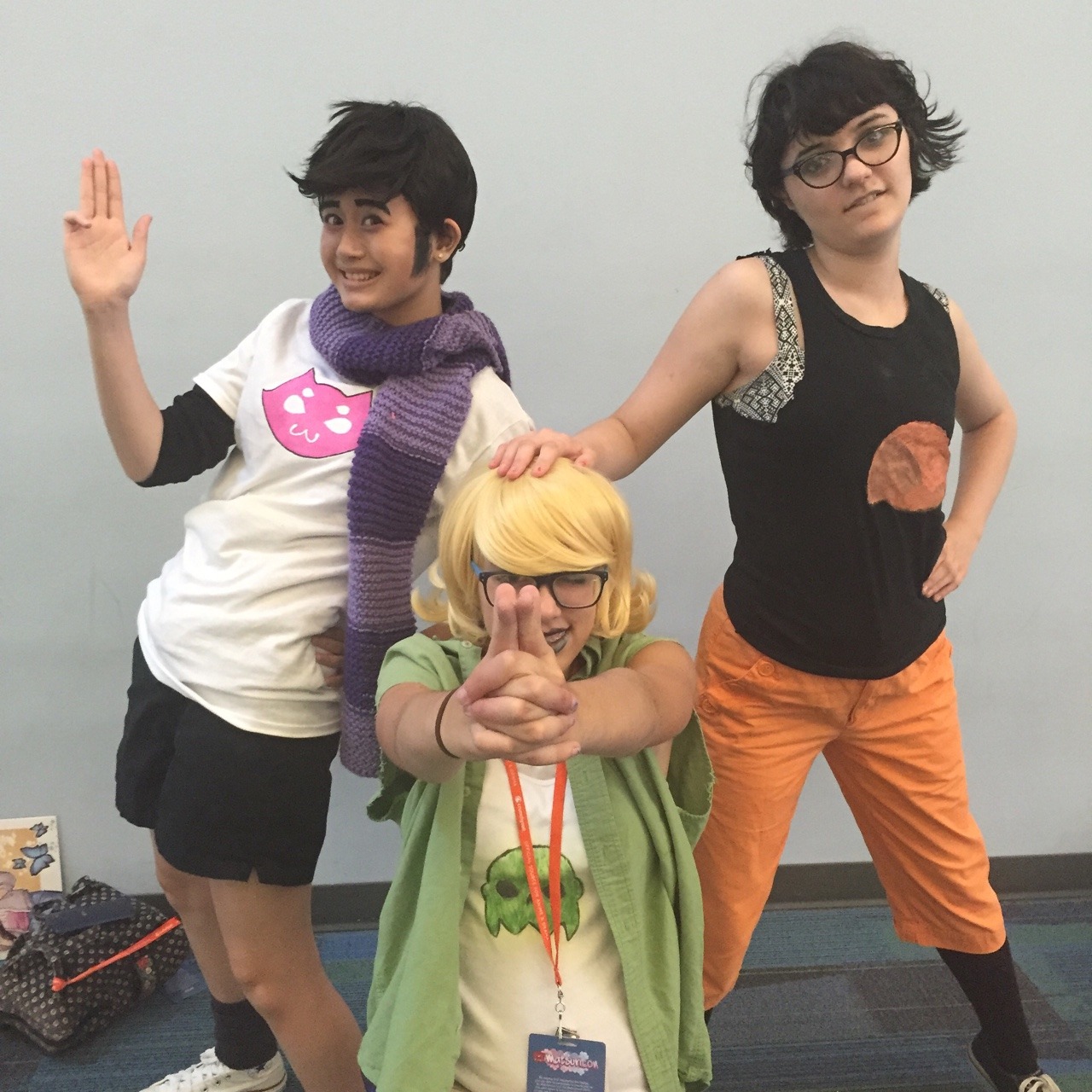 dragonrequiem:  Colorswap Alpha kids from Matsuricon on Sunday! The whole group was