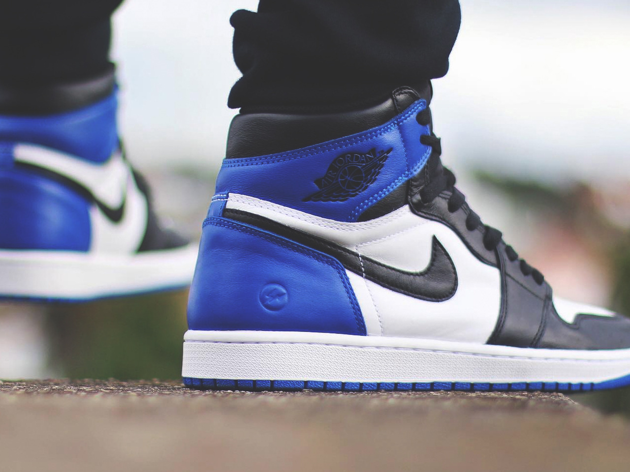 fragment design x air jordan 1