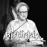 amerylca:  Happy birthday, Mary Louise Streep (b. June 22, 1949)  You were born on this day in 1949 and 65 years later, your influence on this world and the people in it is stronger than ever. I hope that you’re blessed with the presence of your family