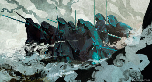 vizual-demon:Tolkien art by Anato Finnstark