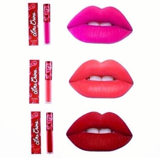 limecrime:  #PINKVELVET, #SUEDEBERRY or #REDVELVET? 👄👄👄