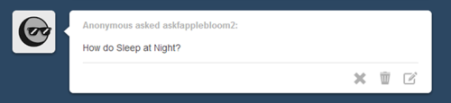 askfapplebloom2:  Ladies and gentlemen, for your entertainment: Cuteness and Feels! :D  hnnng <3 my heart