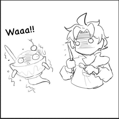 Terrorpotta For @crowned-whoopsie And Yeun Trying To Hungramps Wotchagot