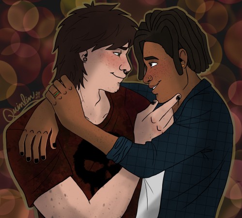 quinlinkin:me uploading ship art that nobody ships BE LIKEdedicated to my amazing friend @rubysreven