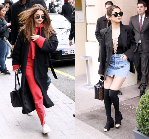 flawlessel:Selena Gomez Outfits Paris, France 2016