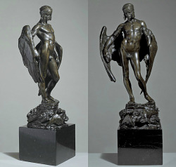 hadrian6:Icarus. 1882-84. Sir Alfred Gilbert. British 1854-1934. bronze.                           http;//hadrian6.tumblr.com