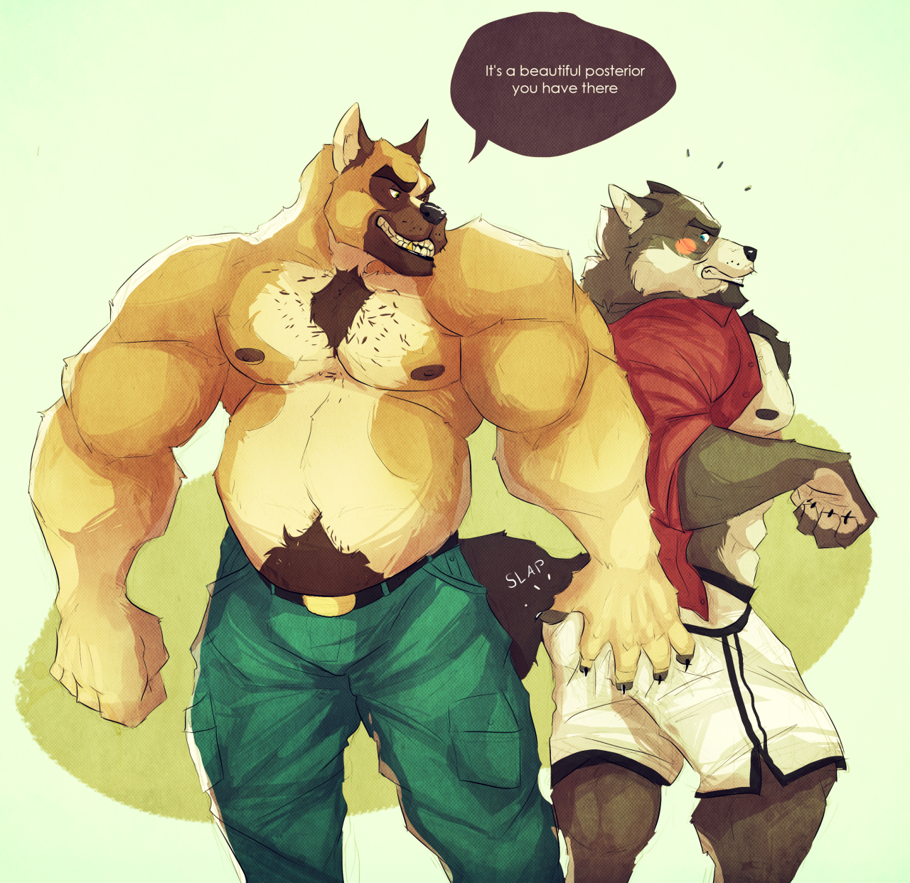 vetrowolf:  Beautiful Posterior 