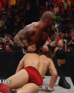 Rwfan11:  ….Don’t Look So Stunned Jbl!…When You’re Randy Orton You Can Get