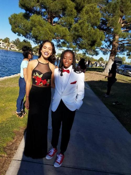 female prom