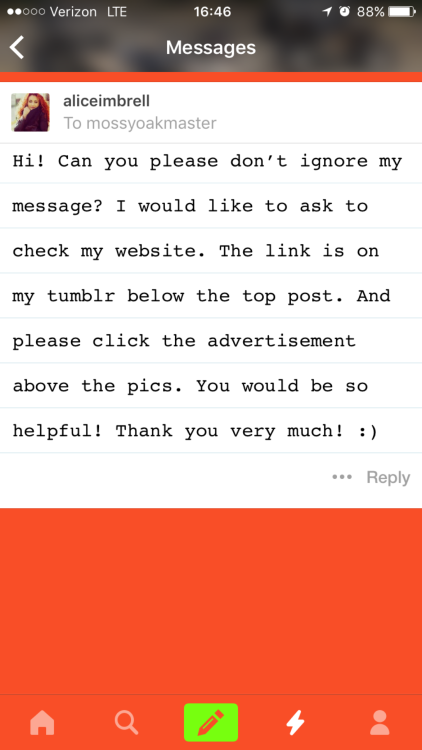 Fuck you yahoo y'all bought tumblr and this stupid ass shit started happening 😒👎🏼