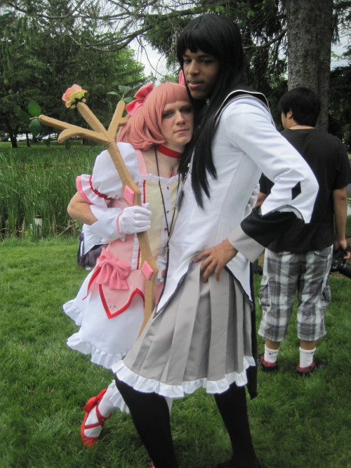 Some shots of my Puella Magi Madoka Magica group from Saturday at AnimeNEXT. Featuring:kawaii-desu-nope as Madokaappledress as Sayakagandalfexmachina as Kyokofunkypriest as Homura