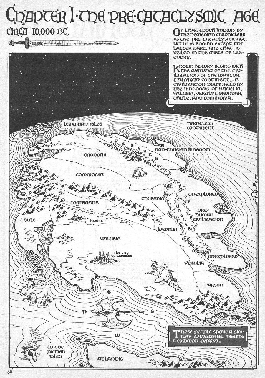map of the hyborian age