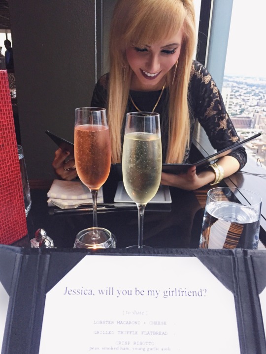 deleted-newblogsoon:   Chelsea ( @opensmother-lippedlover​ ) and I ( @jessjust​ ) met December 5, 2012 on Tumblr (Yup, I remember dates well). Immediately I noticed how sweet, polite, and interesting she was. We continued to talk here and there, and