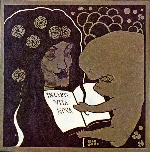 Incipit Vita Nova by Aubrey Beardsley (1893)