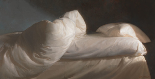 latterlig: jacob collins, bed, 2008oil on canvas, 36” x 70″