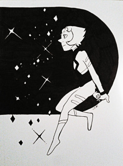 taikova:  Inktober #5 - A space Pearl 