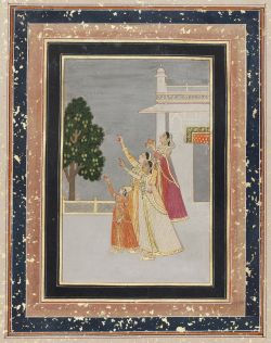 mughalshit:  Women Looking at the Moon India,