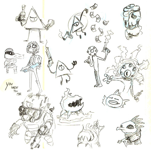 Second half of the sketchdump