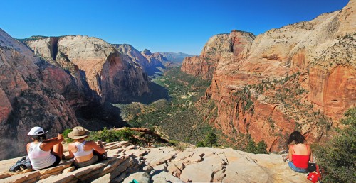 trekethos:Zion National Park, UtahHiking Angels Landing in Zion.