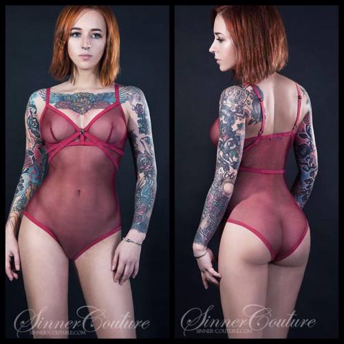 Check out my own #lingerie and #corsetry brand @sinnercouture - I also did a catalogue shoot myself 