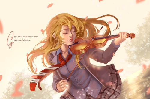 Your Lie in April by Azu-Chan 