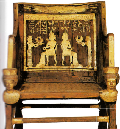 Chair of Queen Sitamun, daughter of Queen Tiye and Amenhotep III