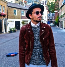 mensfashionnow:  name: Omid Roufi www.goofyroufi.tumblr.com instagram: Omid_r location (where I am from): London 