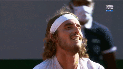 After A Vigorous 5 Set Match, Stefanos Tsitsipas Gets Through To The Final Of The French Open 2021
