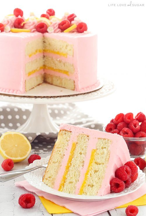 Sex sweetoothgirl:    LEMON RASPBERRY LAYER CAKE pictures