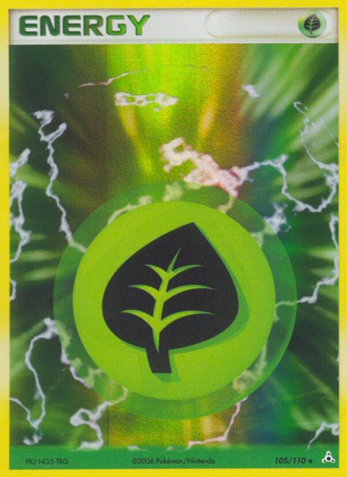 pastelgameboy:  Grass Energy Cards 