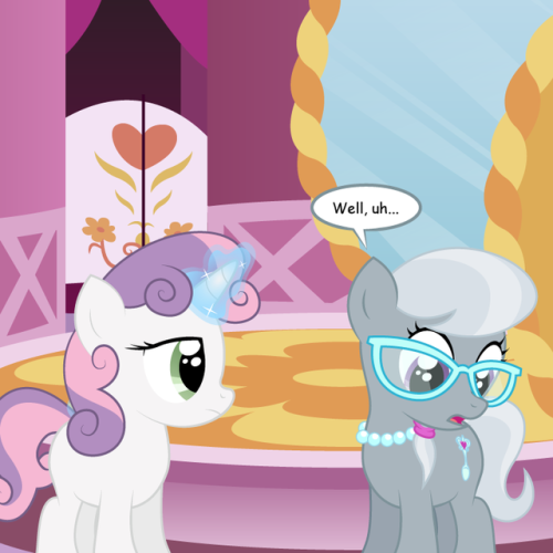 askbitesizedrarity:SB: I don’t like ponies who go back on promises… =o