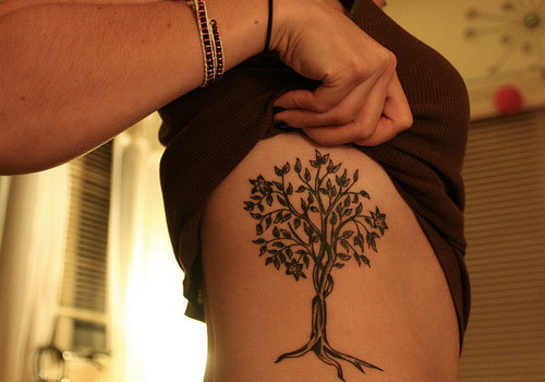My absolute favourite tattoo Tree of Gondor on my ribs Hurt like hell  worth every second  rlotr