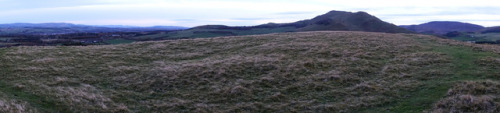 Castlelaw Iron Age Hillfort, Edinburgh, Scotland, 11.11.17.A large Iron Age Hillfort site which once