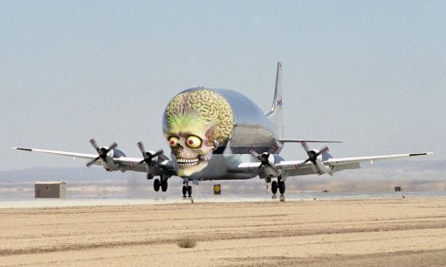 centreforaviation:  This is what the Super Guppy looks like in my mind 