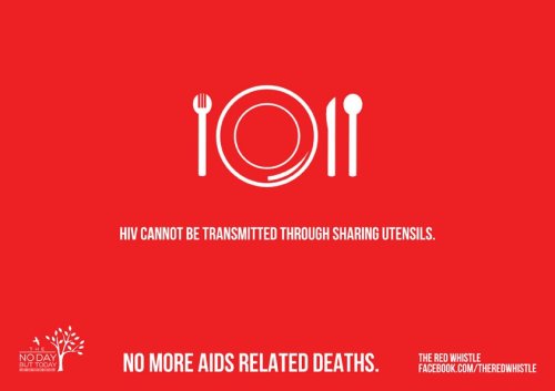 sexetc:Fight HIV stigma by knowing the facts. HIV can only be transmitted through blood, breast milk