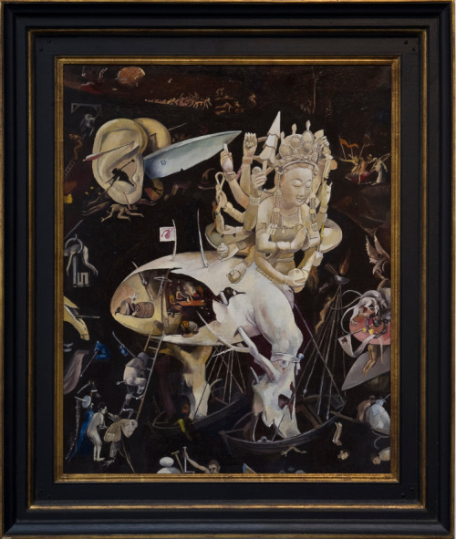 aligntrinity:  Wolfe von Lenkiewicz - Hell, 2012, Oil on canvas,From the exhibition ‘Hier