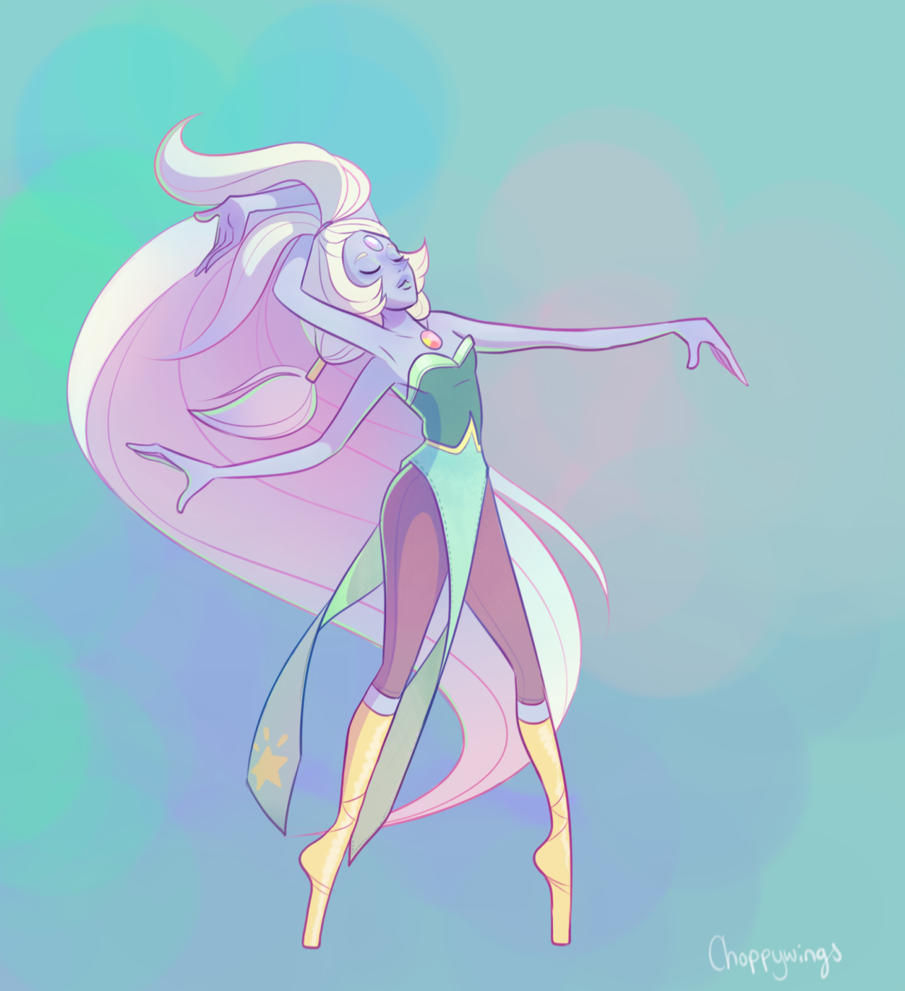 choppywings:  Opal’s so cool like gosh damn. 