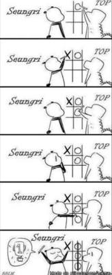 ennieparis:  Seungri : Like a boss T.O.P *poker face* Hahahahahahaahhaha poor T.O.P