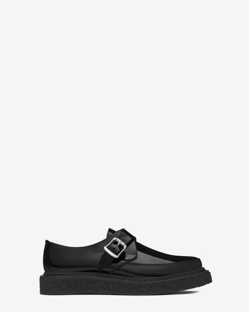 Saint Laurent monk strap creepers