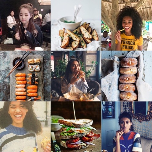 woclovingwoc:Wlwoc + food moodboard