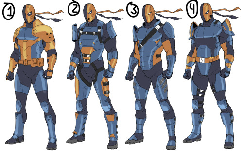 Deathstroke & Ravager Redesigns