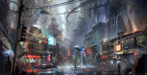 fuckyeahcyber-punk:  Jeremy Chong - The Future