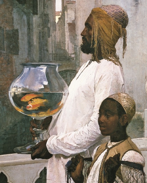 laclefdescoeurs:I Mori di Venezia (detail), Cesare Maccari