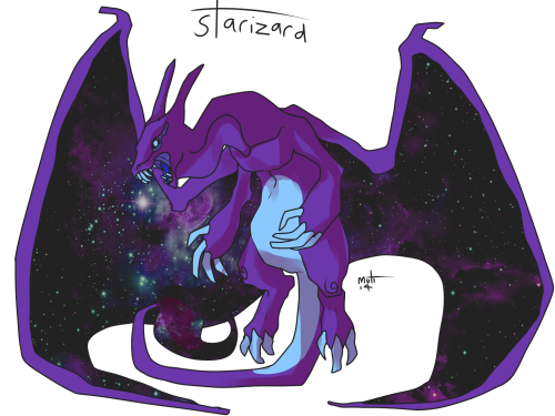 mutisija:starmander, starmeleon and starizardtexture credits: x x x